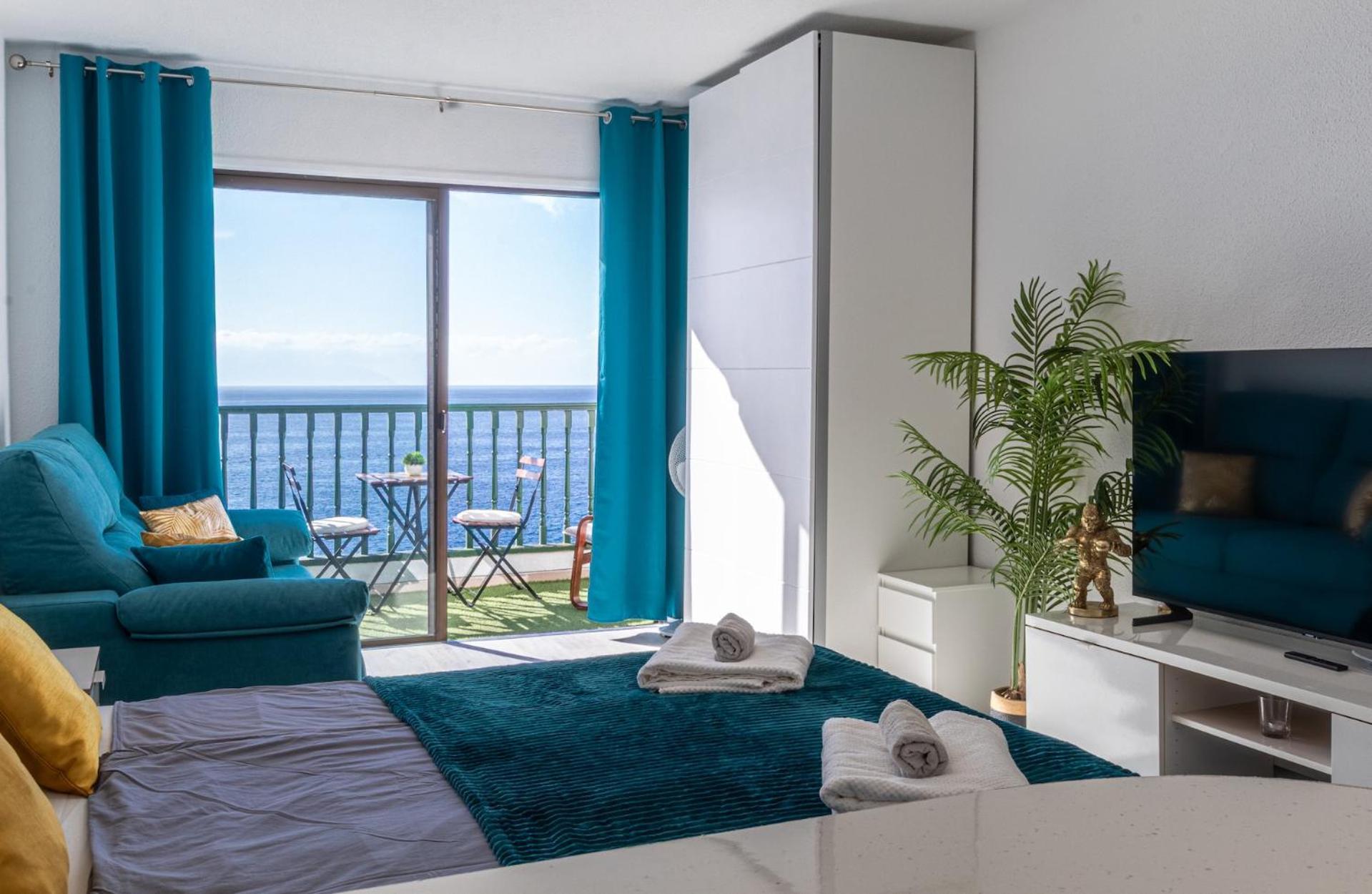 Oceanfront Studio By Dream Homes Tenerife Puerto de Santiago  Luaran gambar