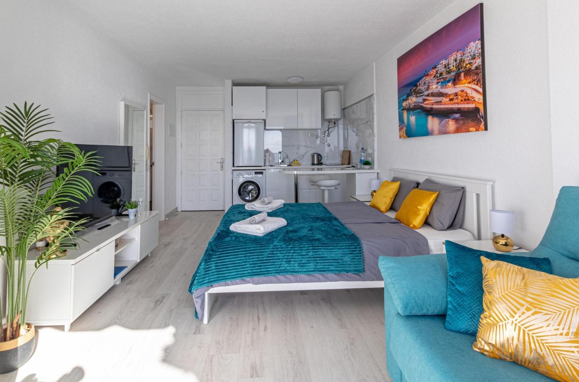 Oceanfront Studio By Dream Homes Tenerife Puerto de Santiago  Luaran gambar