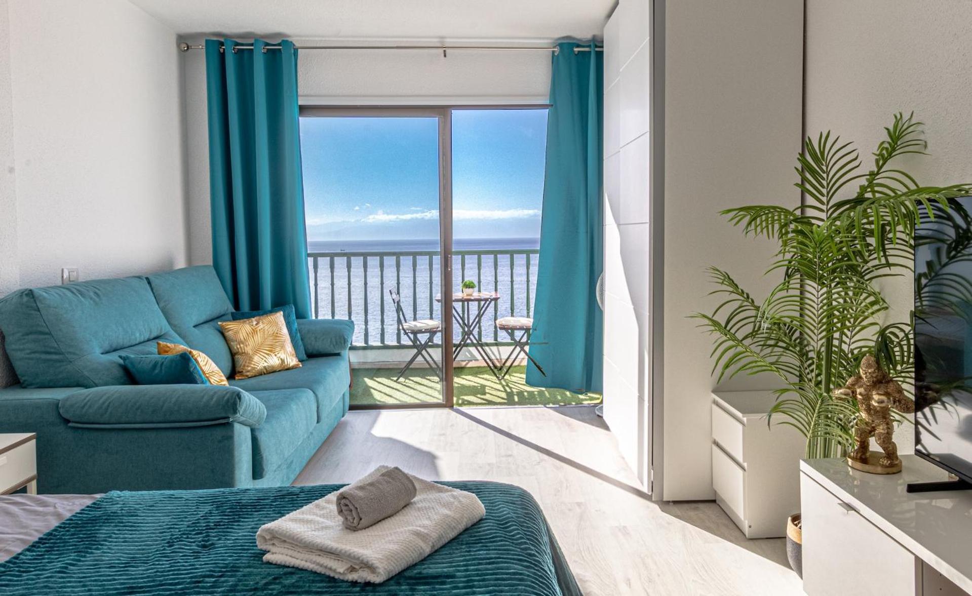 Oceanfront Studio By Dream Homes Tenerife Puerto de Santiago  Luaran gambar